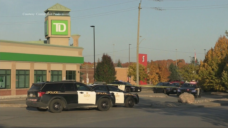 Orillia bank robbery