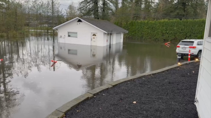 Residents blame the highway construction for the level of damage, as the Aldergrove community picks up the pieces from the weekend’s torrential downpour. 