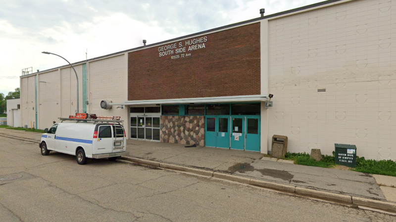 George S. Hughes South Side Arena in an undated photo. (Source: Google Maps) 