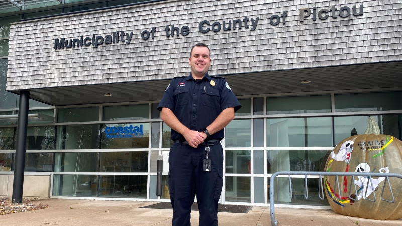 Evan Hale, director of emergency services with the Municipality of Pictou County, is pictured. (CTV Atlantic/Jesse Thomas) 