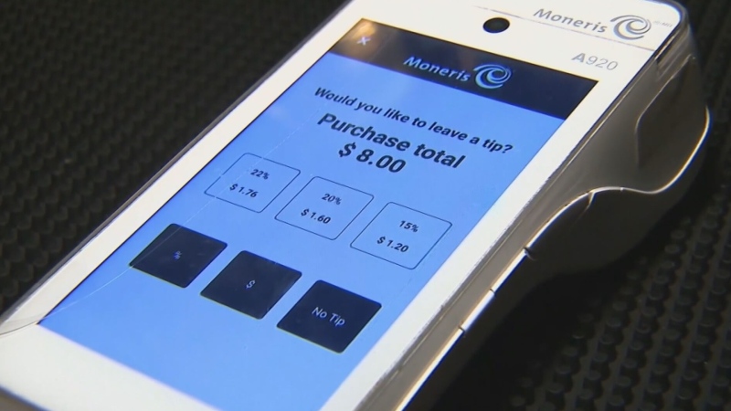 Alberta businesses sound off on tipping in survey