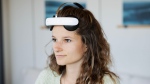 Flow Neuroscience's brain stimulation headset is already available in the U.K., Norway, Hong Kong and countries in the EU. (Flow Neuroscience via CNN Newsource)