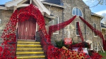 Thousands of poppies were on display at the Sanctuary Arts Centre in Dartmouth, N.S., on Nov. 4, 2024. (Emma Convey/CTV Atlantic)