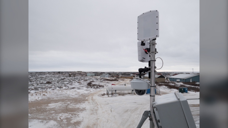 The Churchill "beardar" used to track polar bears in northern Manitoba. Uploaded Nov. 6, 2024. (Polar Bears International)