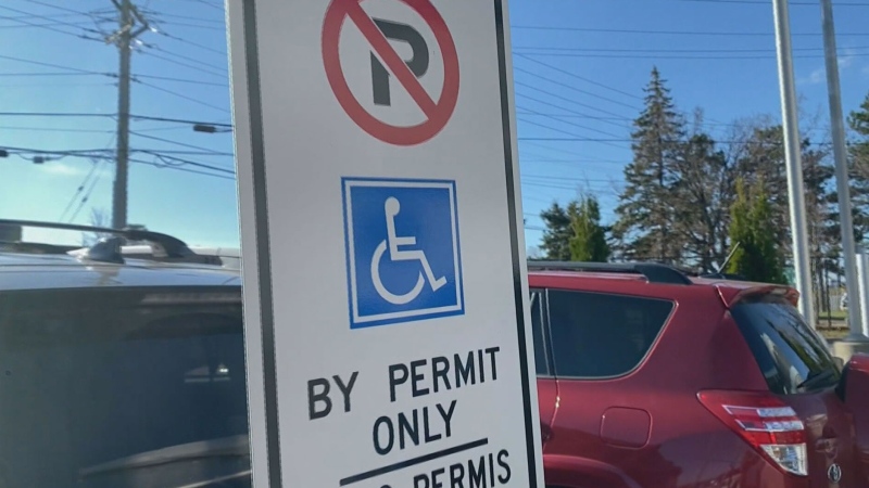 Accessible parking space abuse