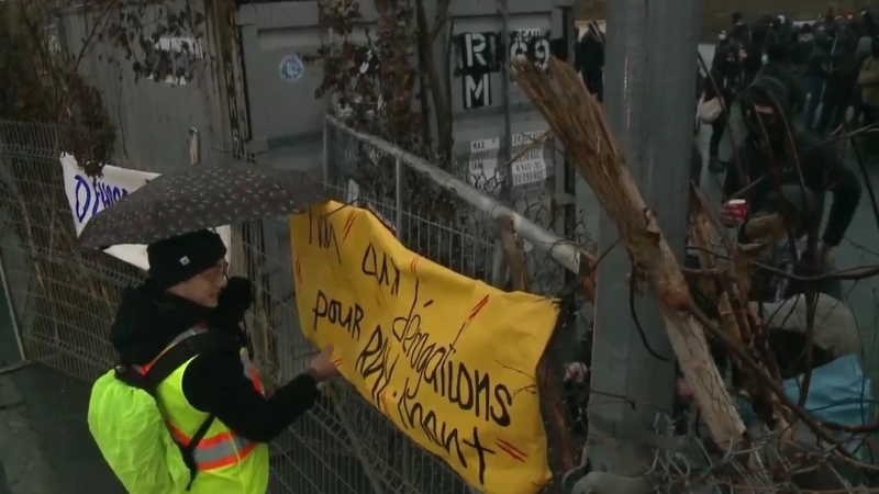 Residents protest container yard expansion