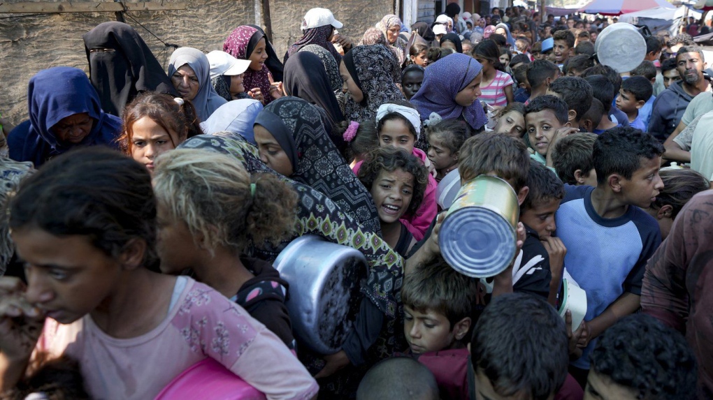 Gaza aid distribution