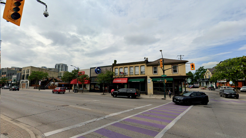 The intersection of Richmond St. and Central Ave. August 2021 (Source: Google Maps)