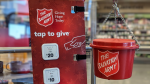 The Salvation Army's Christmas Kettle Campaign in Kitchener on Nov. 13, 2024.