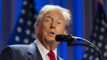 President-elect Donald Trump speaks at meeting of the House GOP conference, Wednesday, Nov. 13, 2024, in Washington. (AP Photo/Alex Brandon)