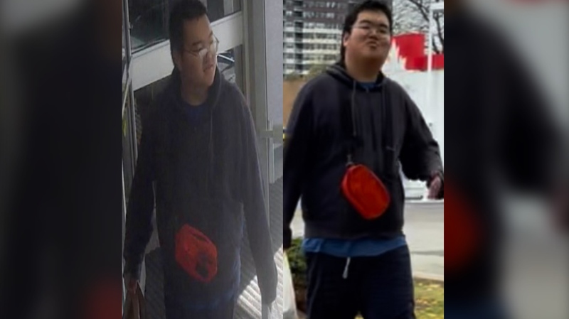 Images of suspect who is wanted in connection with four recent sexual assaults in northeast Toronto. (TPS photos)