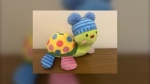 Pictured above is a stuffed turtle toy included in a Health Canada recall (Image credit: Health Canada).