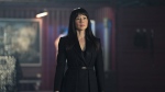 This image released by Prime shows Lucy Liu in a scene from "Red One." (Frank Masi/Prime via AP)