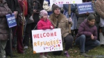 Rally for refugees 