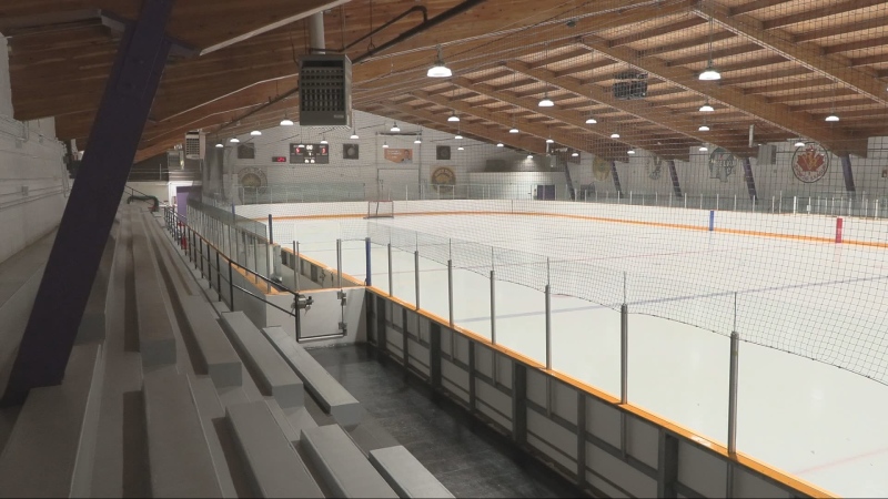 Terry Sawchuk Arena on Kimberly Ave. is pictured on Nov. 18, 2024. (Glenn Pismenny/CTV News Winnipeg)