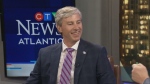 Nova Scotia Progressive Conservative Leader Tim Houston takes part in an interview with CTV Atlantic's Todd Battis. 