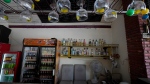 The empty bar of Nana Backpackers hostel in Vang Vieng, Laos, Friday, Nov. 22, 2024. (AP Photo/Anupam Nath)