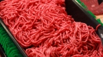 Ground beef is displayed for sale at a market in Washington, Saturday, April 1, 2017. (AP Photo/J. Scott Applewhite)