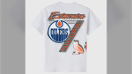 Drake's October's Very Own (OVO) made Edmonton Oilers merchandise as part of its NHL collection. (OVO)