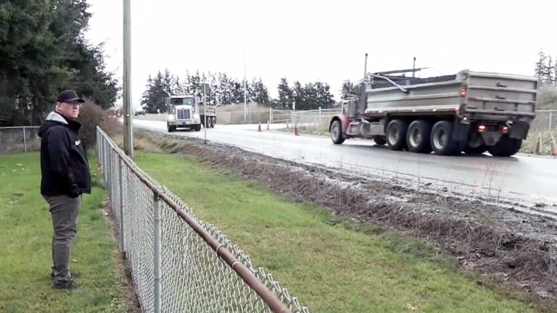 Dump trucks rage Abbotsford residents