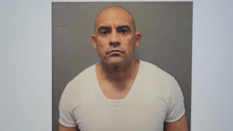 Eduardo Valdivia, an FBI special agent who is accused of sexually assaulting two women, is pictured in a mugshot provided by the Montgomery County Department of Police, Nov. 26, 2024. (AP Photo/Stephanie Scarbrough)