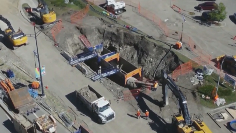 The major failure of Calgary's largest water feeder main in the summer was due to corrosion and cracks in the pipe's outer layer.