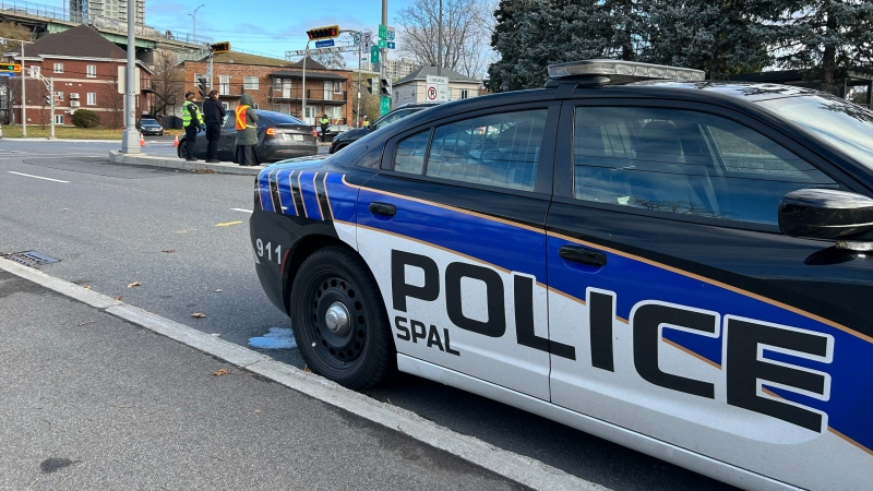 Longueuil police (SPAL) teamed up with local organizations as part of the 12 days to end violence against women. (Swidda Rassy / CTV News)