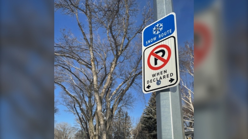 Lethbridge lifted its snow route parking restrictions Wednesday at 4 p.m.