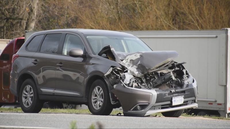 Crash caused by dump truck’s loose wheels