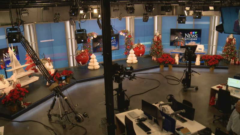 ctv kitchener news set studio