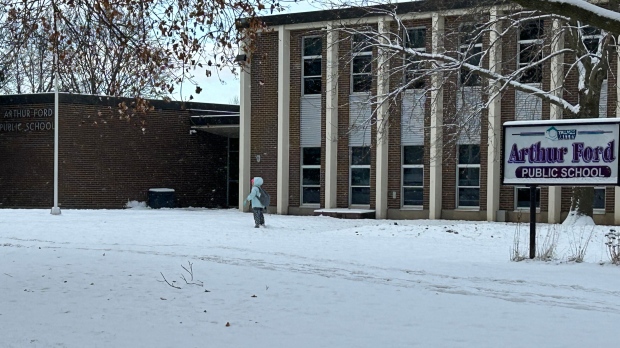 Arthur Ford Public School as seen on Dec. 2, 2024. (Sean Irvine/CTV News London)