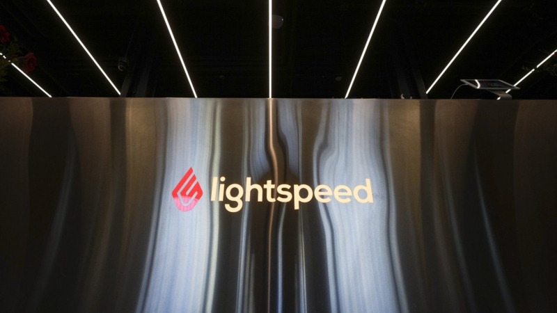 Lightspeed Commerce Ince. offices are seen in Montreal, Thursday, Jan. 18, 2024. (THE CANADIAN PRESS/Christinne Muschi)