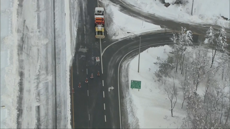 Highway 11 closed