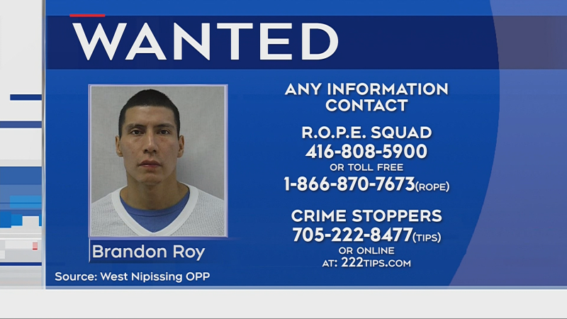 Brandon Roy is wanted by OPP