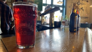 Bushwakker Brewpub's blackberry mead is celebrating its 30th anniversary. (Cole Davenport/CTV News)