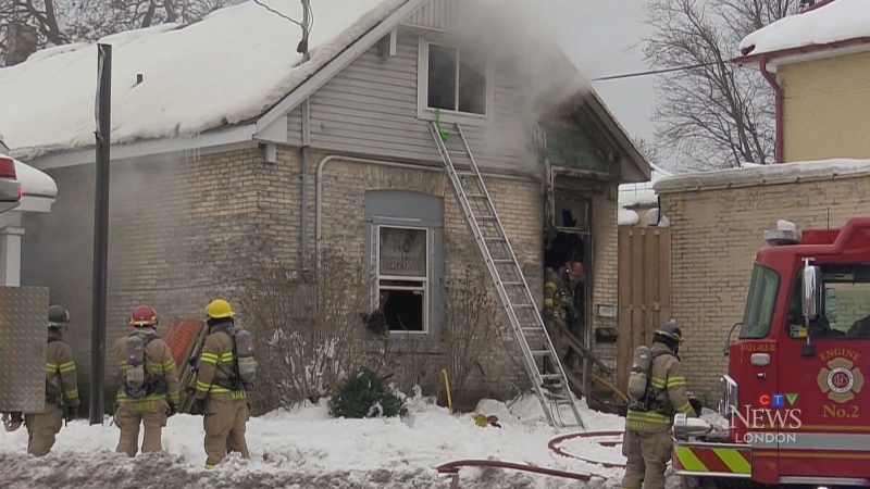 Blaze on Hamilton road sends one to hospital 