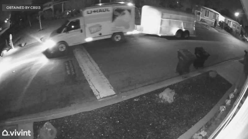 U-Haul truck steals trailers from mobile home park