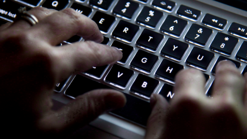 A keyboard is seen in this undated file image. 