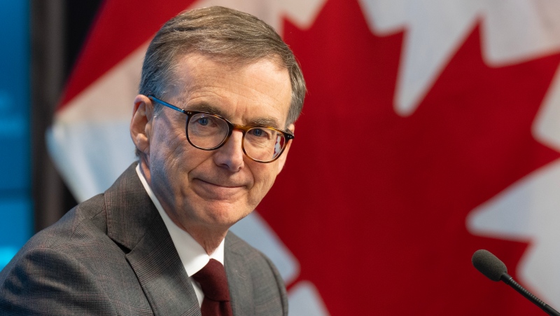 Bank of Canada Governor Tiff Macklem is seen during a news conference, Wednesday, Dec. 11, 2024 in Ottawa. THE CANADIAN PRESS/Adrian Wyld