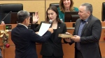 19-year-old sworn in as city council member