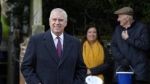 Prince Andrew leaves after attending the Christmas day service at St Mary Magdalene Church in Sandringham in Norfolk, England, Sunday, Dec. 25, 2022. (AP Photo/Kirsty Wigglesworth, File)