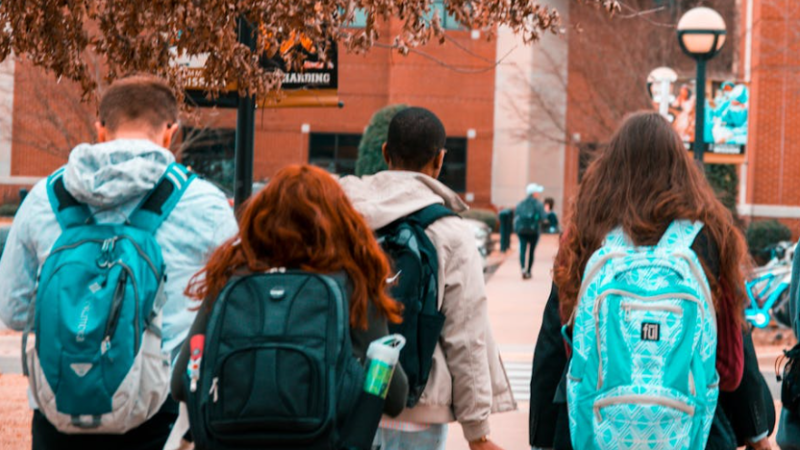 An undated stock image of students. (Stanley Morales/Pexels)