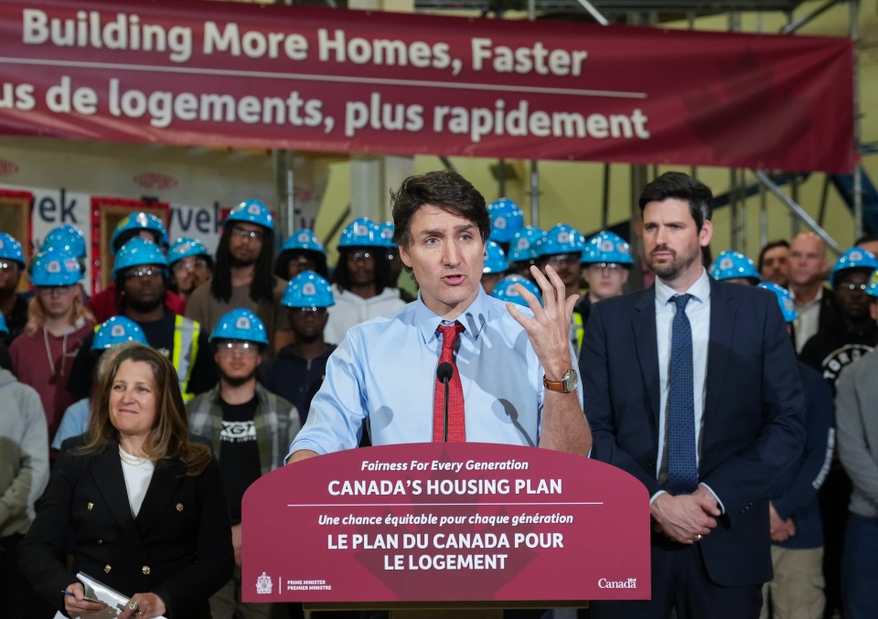 Prime Minister Justin Trudeau, housing solutions