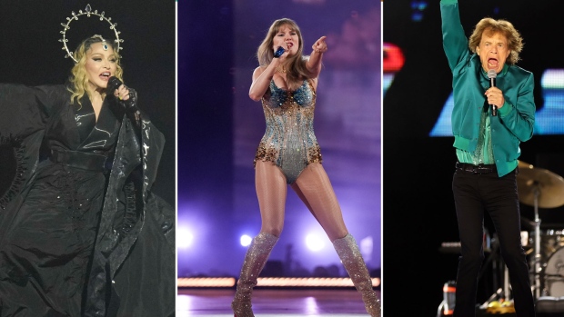 From icons like Madonna and The Rolling Stones to global phenomenon Taylor Swift, here are the Top 10 highest-grossing tours of 2024, according to Pollstar
