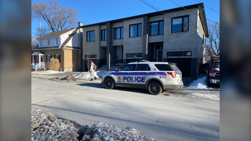 The Ottawa Paramedic Service says eight people were taken to hospital in serious condition after a "potential" Carbon Monoxide exposure Sunday morning in Vanier. (Natalie van Rooy/ CTV News Ottawa)