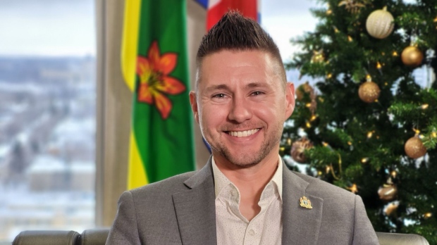 Mayor of Regina Chad Bachynski. (Jason Delesoy/CTV News)