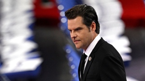 Rep. Matt Gaetz, a Florida Republican, attends the second day of the 2024 Republican National Convention at the Fiserv Forum in Milwaukee, Wisconsin, on July 16, 2024. (Patrick T. Fallon/AFP/Getty Images via CNN Newsource)