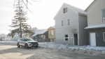 The aftermath of a fire in the 1400 block of Selkirk Avenue that killed one person. Dec. 24, 2024. (Joseph Bernacki/CTV News Winnipeg)