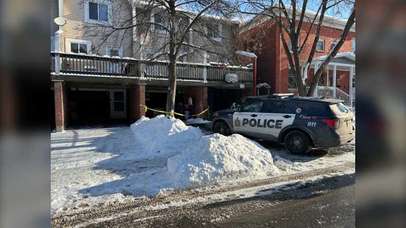 The Ottawa Police Service says the victim who has been killed on Christmas Day in Hintonburg has been identified. (Scott Rook/ CTV News Ottawa)