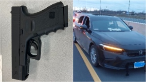 Driver who allegedly pointed fake gun at motorists on the QEW arrested: OPP